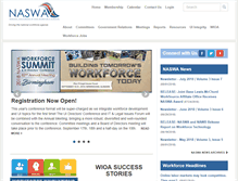 Tablet Screenshot of naswa.org